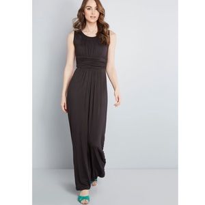 Last chance! NWT ModCloth knit maxi dress